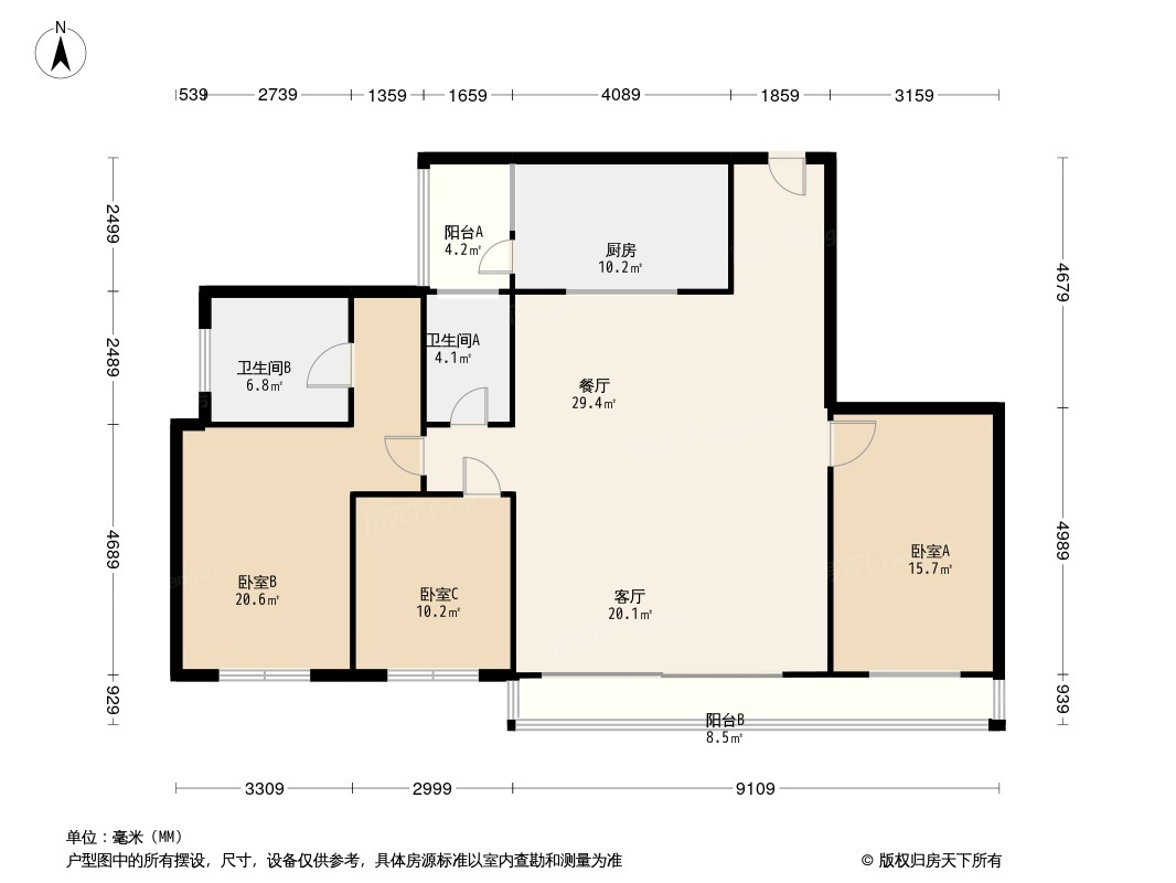 正和中州户型图