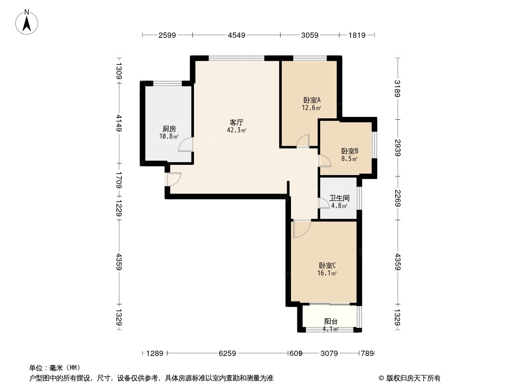 东方丽景户型图