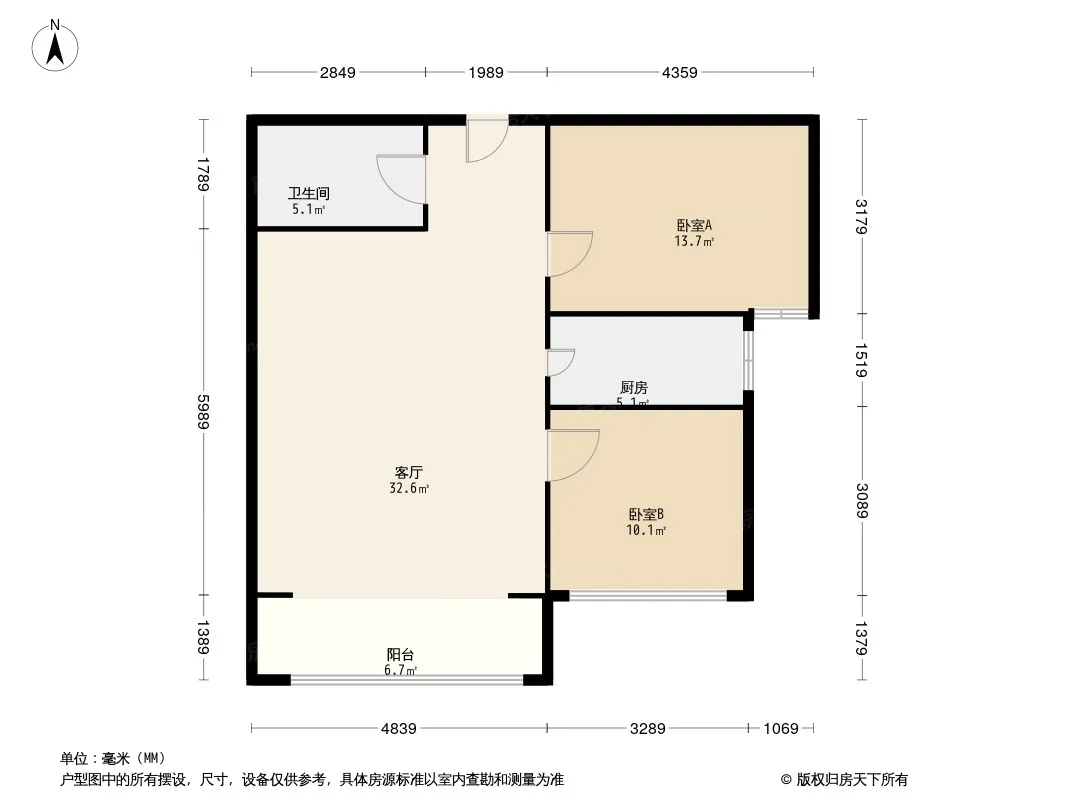 花溪渡户型图