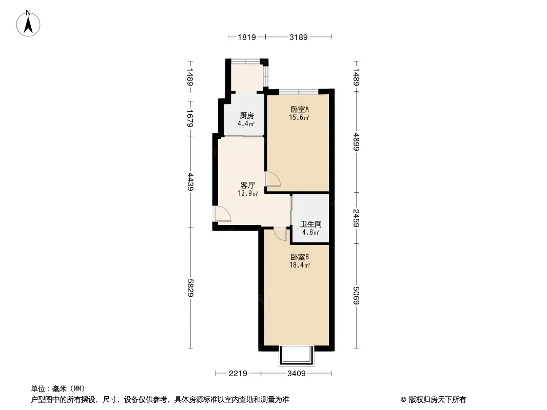 华盛碧水云天户型图