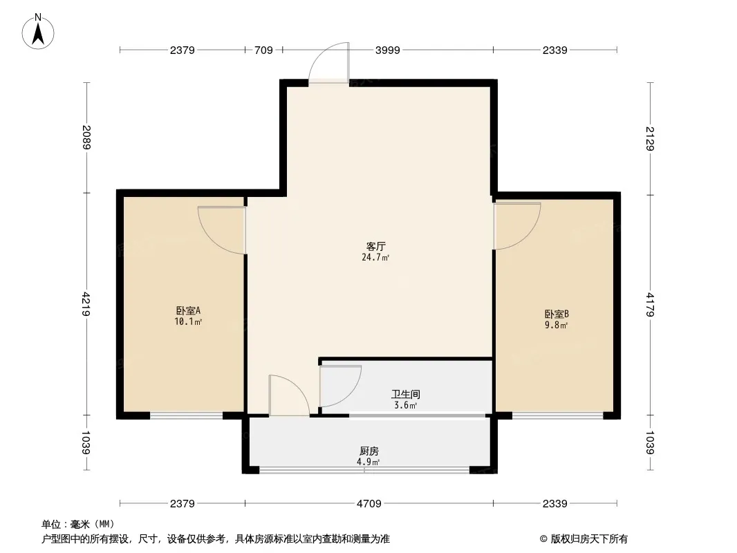 向阳厂宿舍南院户型图