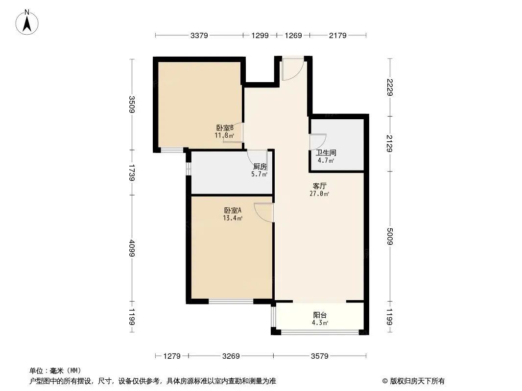 梧桐苑户型图