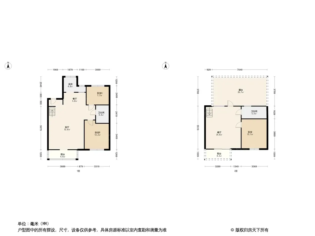 嵘御航城户型图