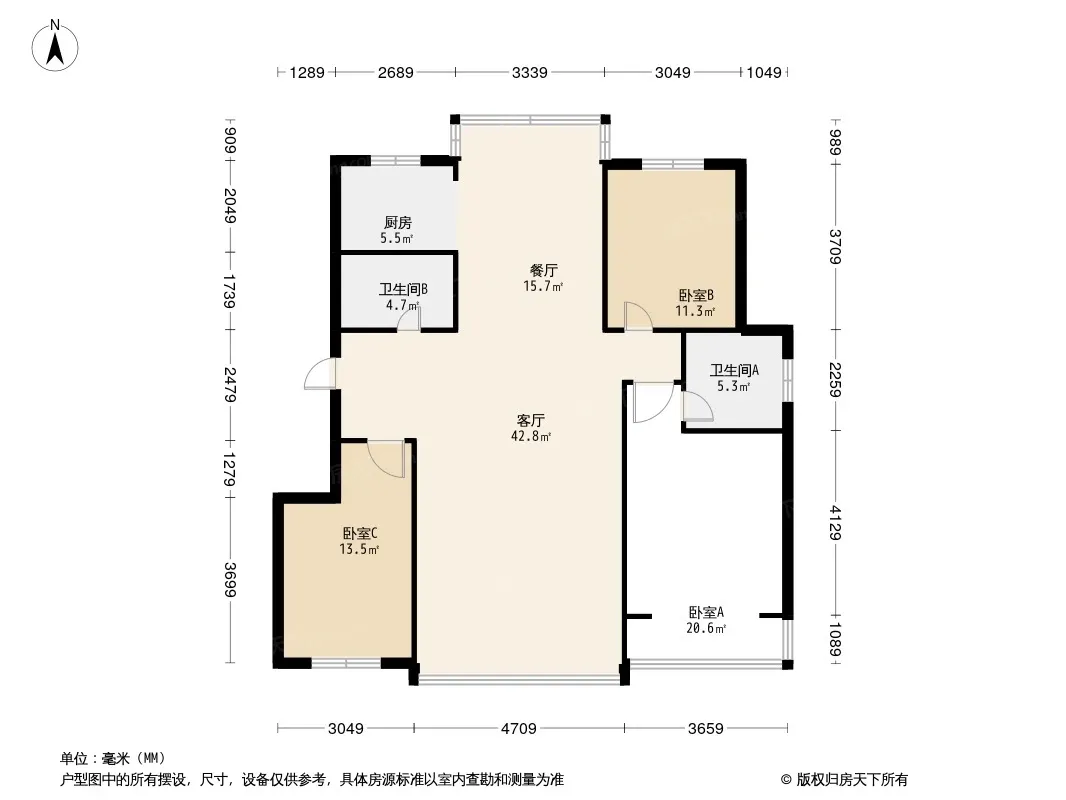 临河风景户型图