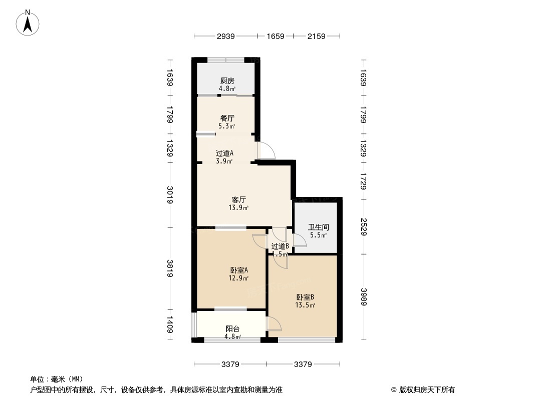 盛泉小区户型图