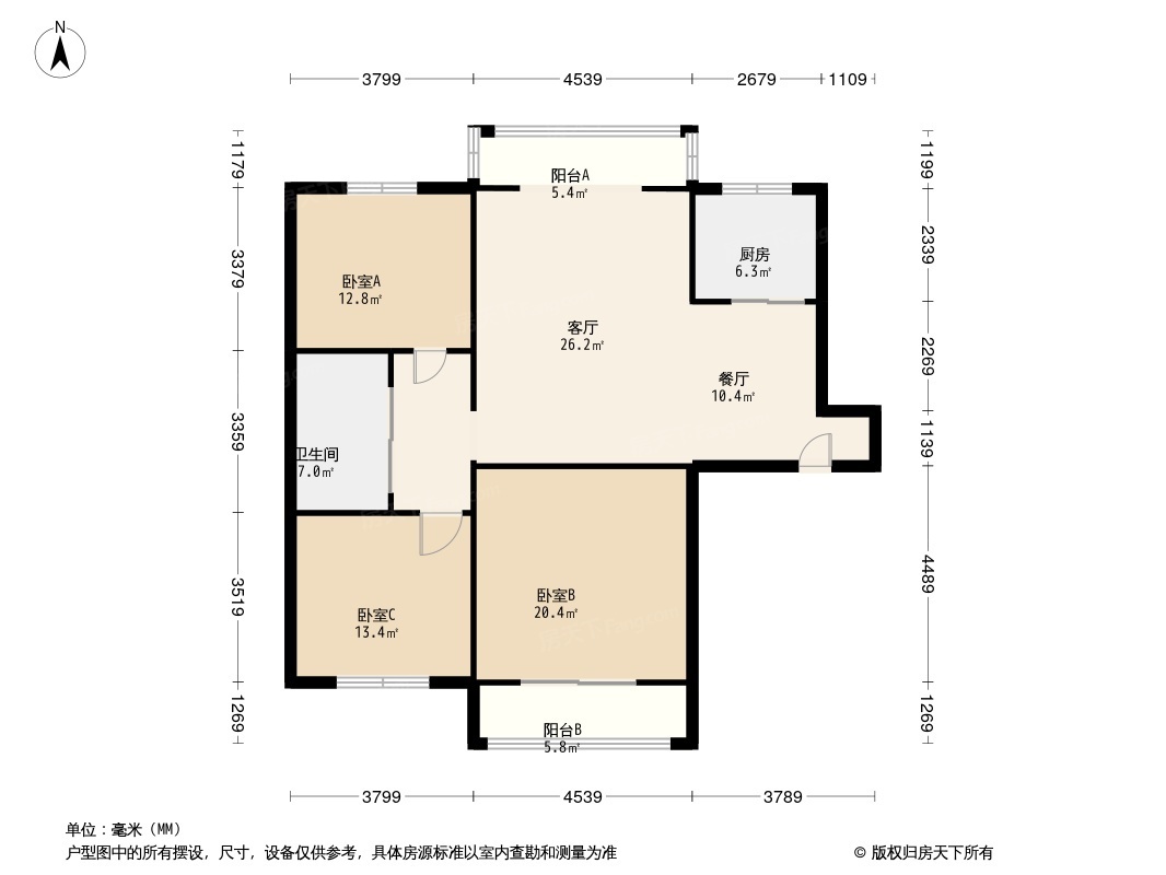 河北新人家户型图