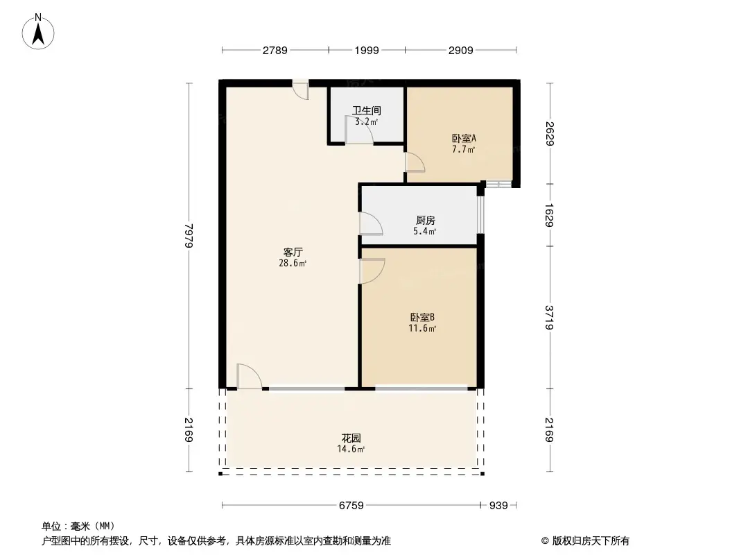 鸿坤理想湾户型图