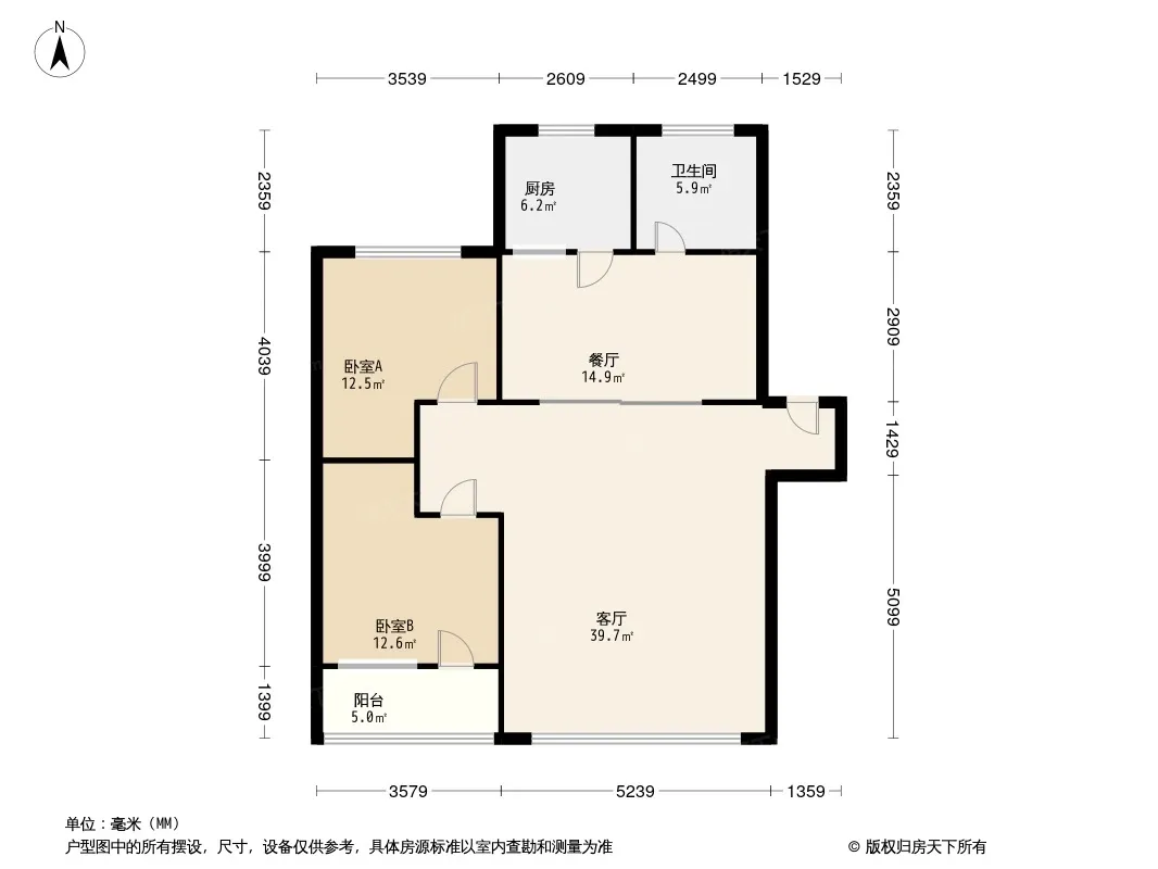 侨兴小区户型图