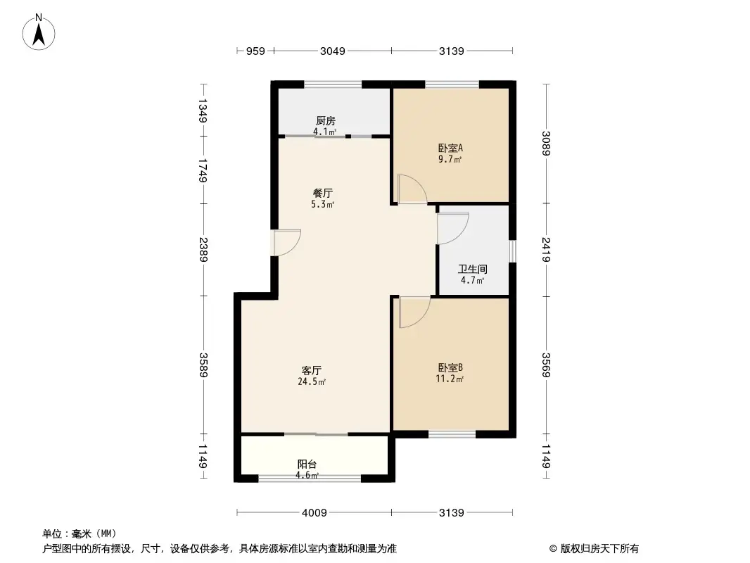 馨苑小区户型图