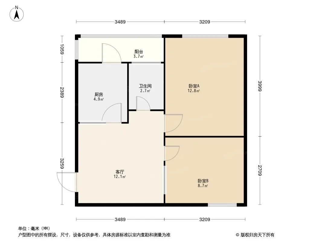 红联小区户型图