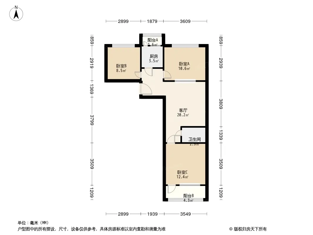 裕华园户型图