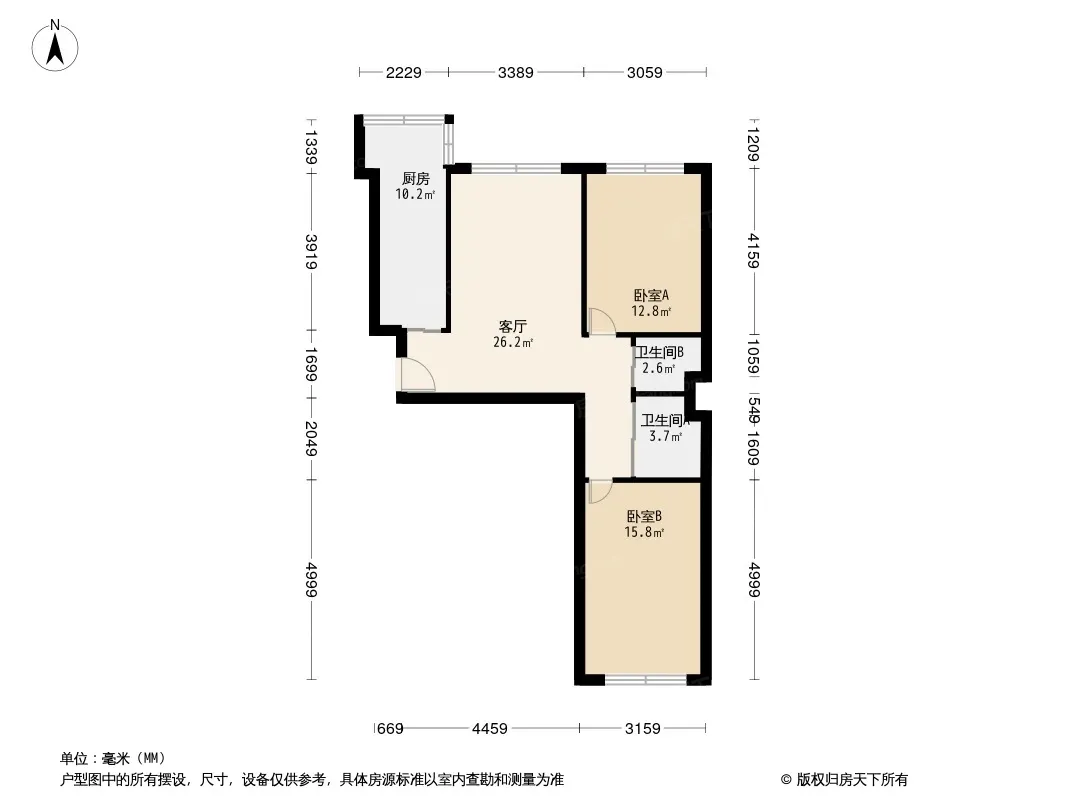东方之珠凤栖苑户型图