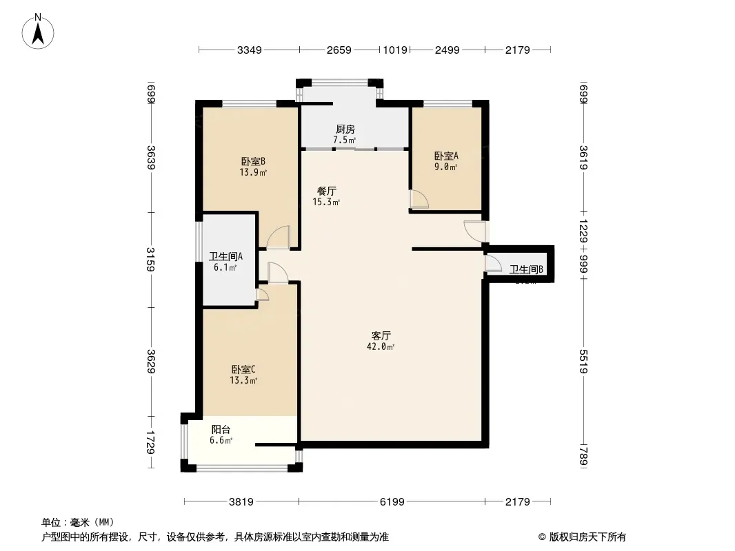假日山水华庭户型图
