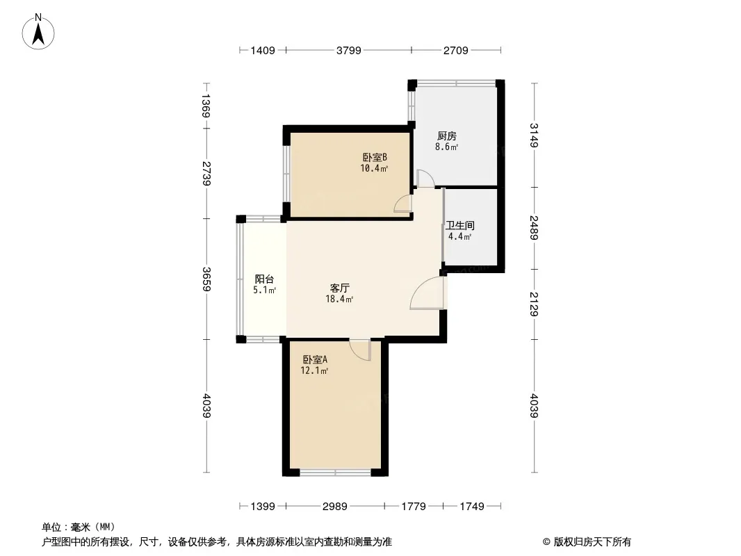 东皇先锋户型图