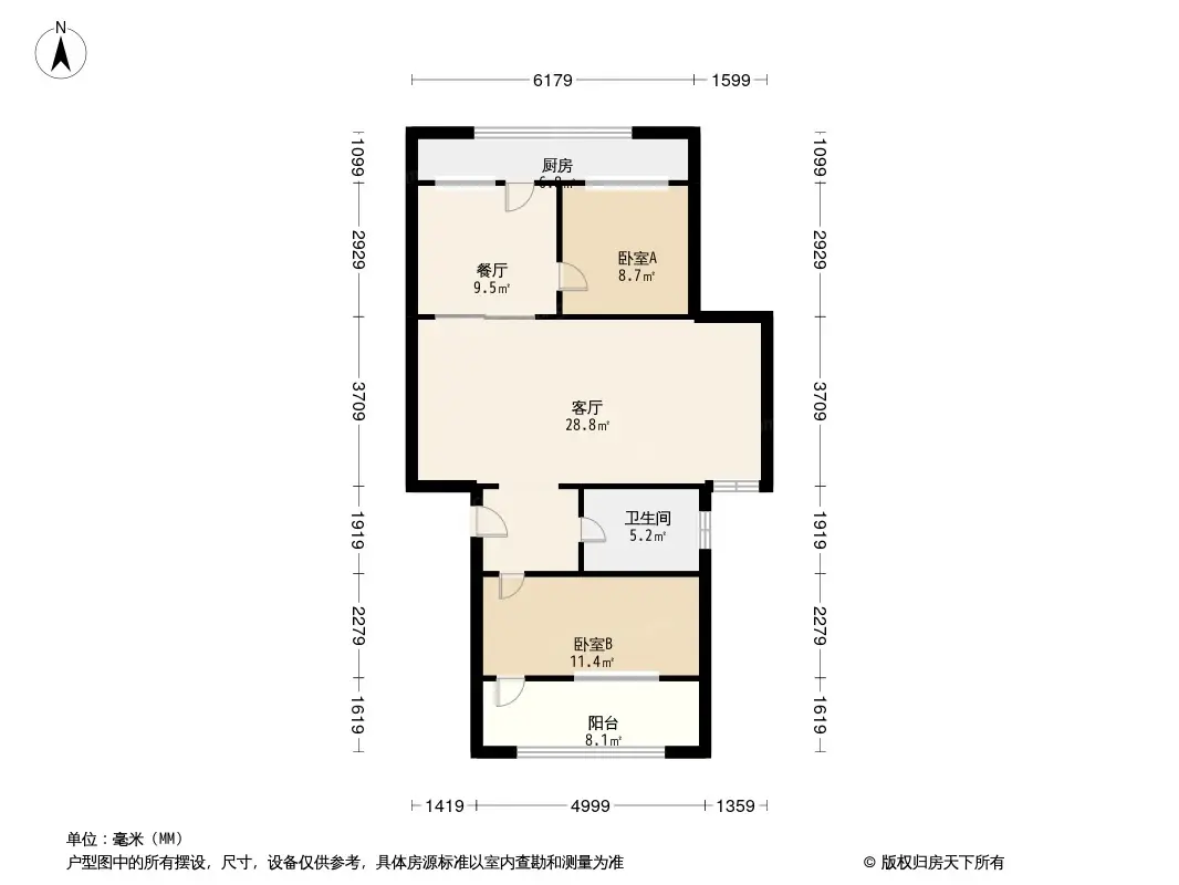 富昌园小区户型图