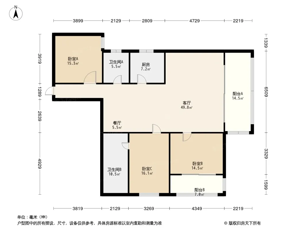 法苑小区户型图
