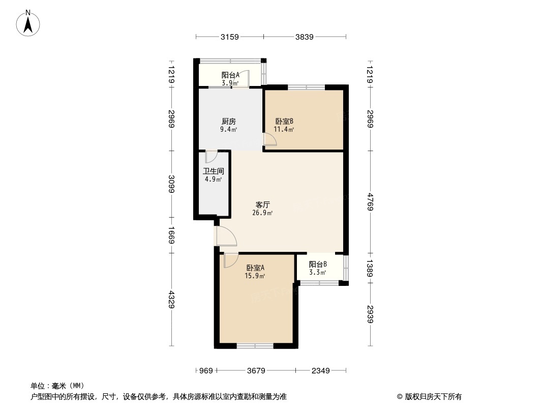 东关家园户型图