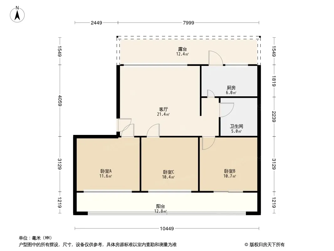 金慧苑户型图