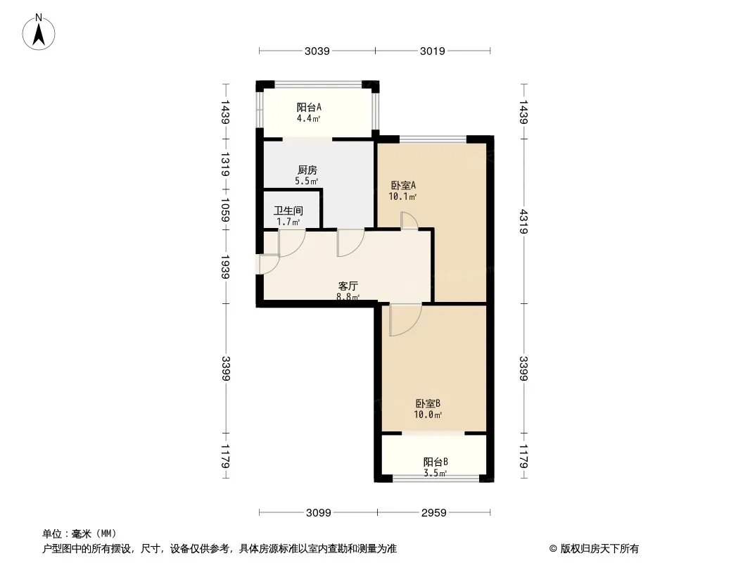 宝硕宿舍户型图