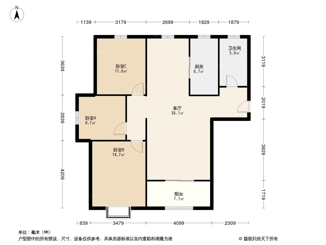 九里景秀户型图