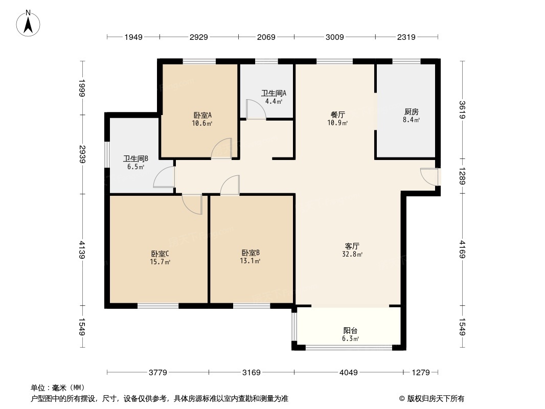 华强领秀城II期户型图