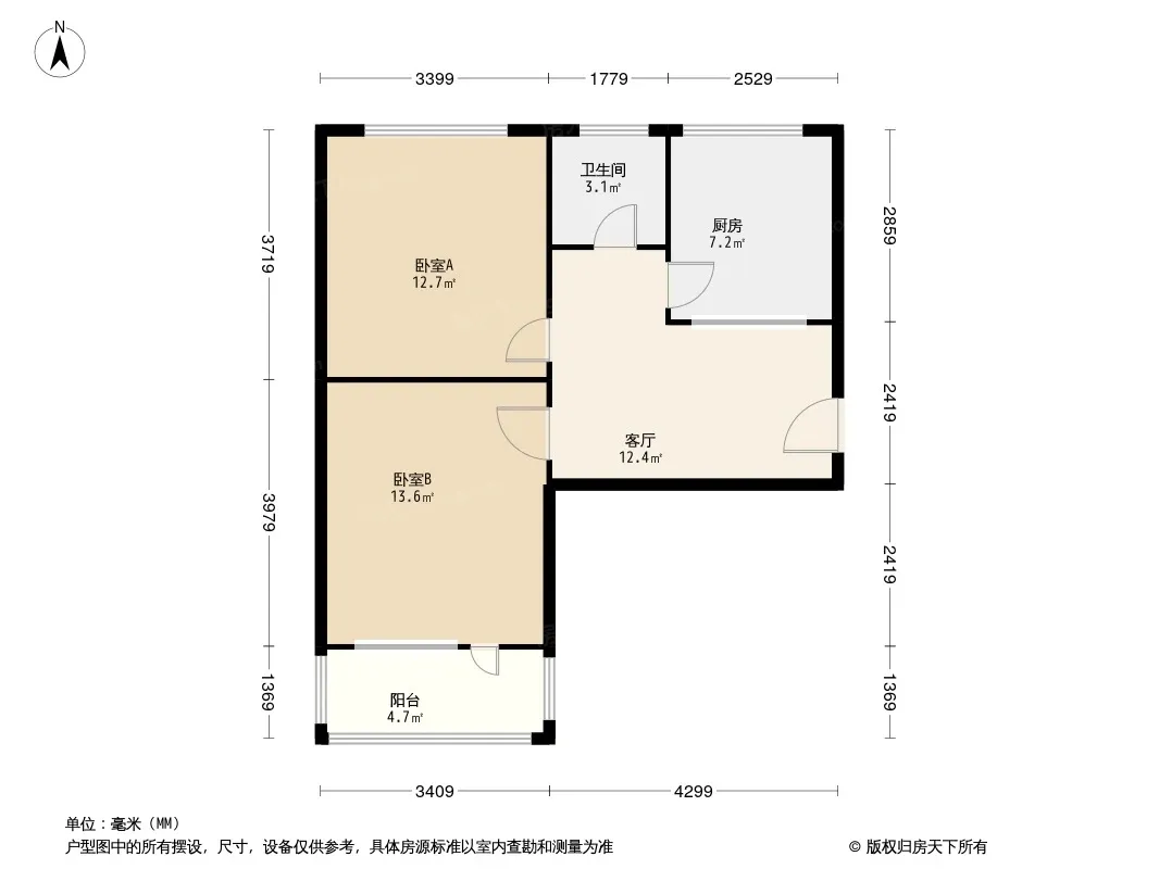 乐凯二区户型图