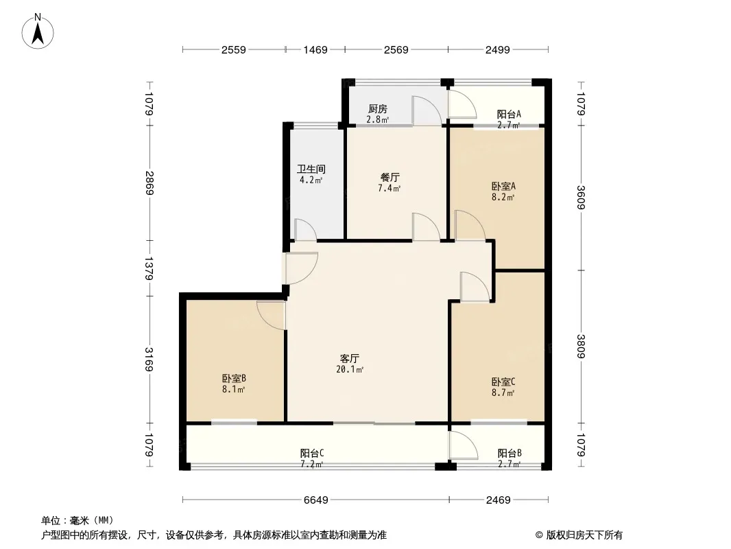 市直机关第六生活区户型图