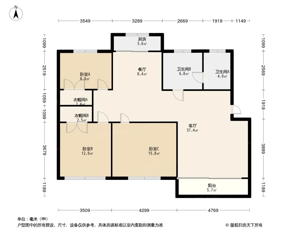 风帆三社区户型图