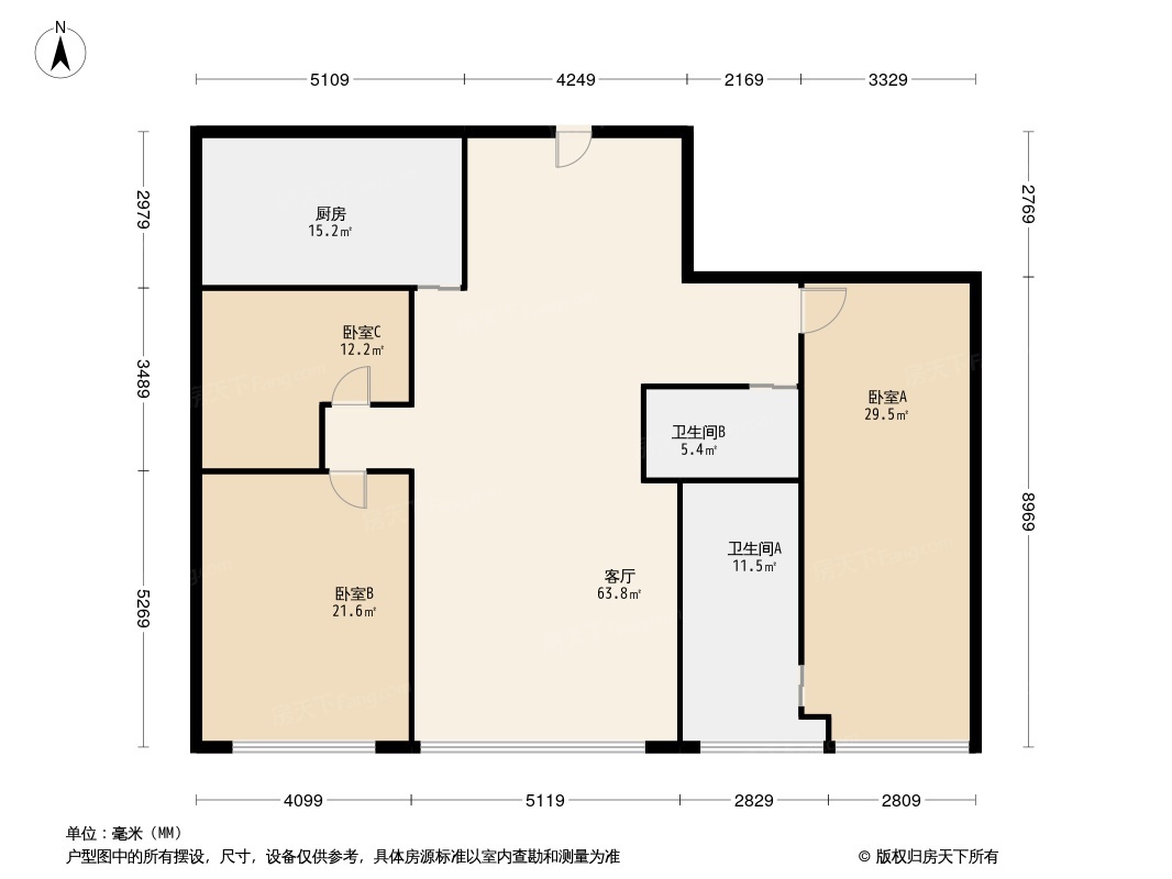 北京公馆户型图