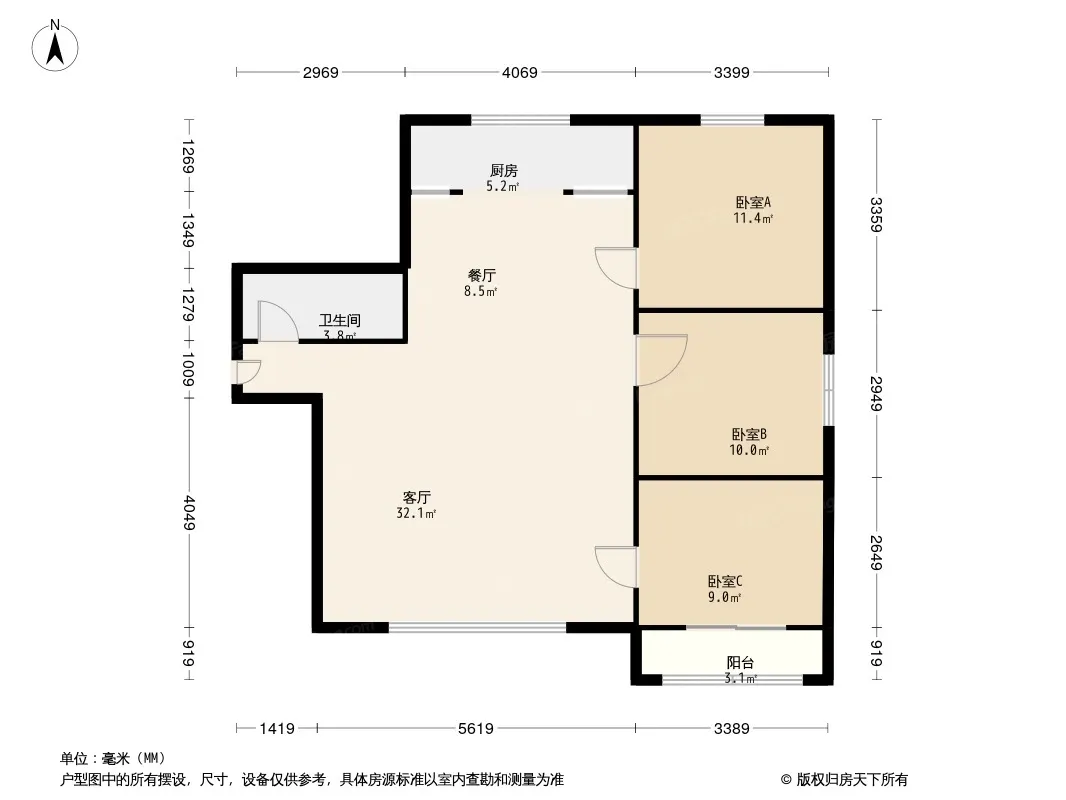 鹏润MINI工社户型图
