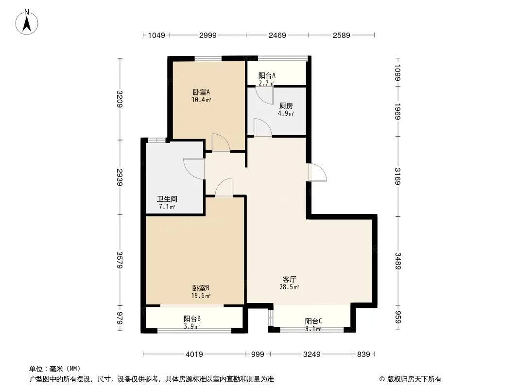 时代城户型图