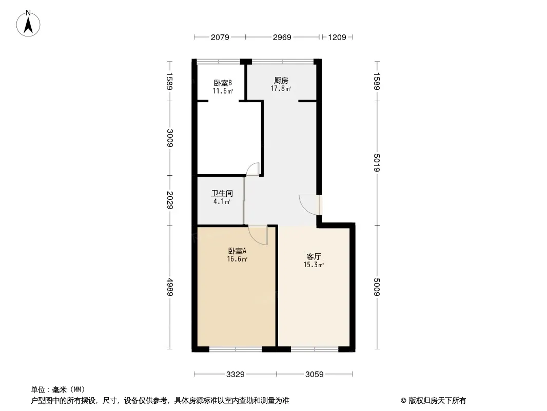 台北花园户型图