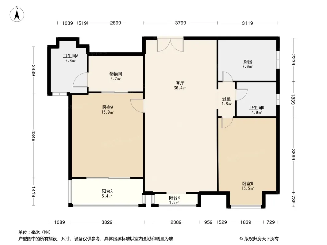 海逸半岛户型图