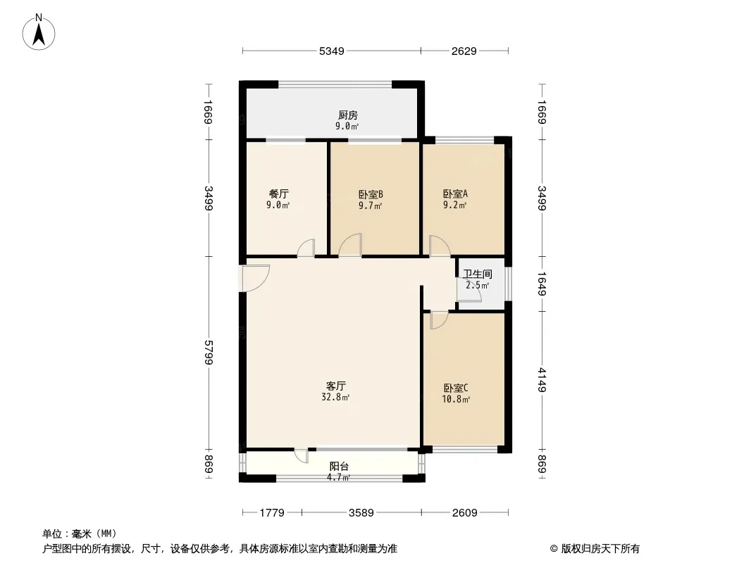 东兴小区户型图