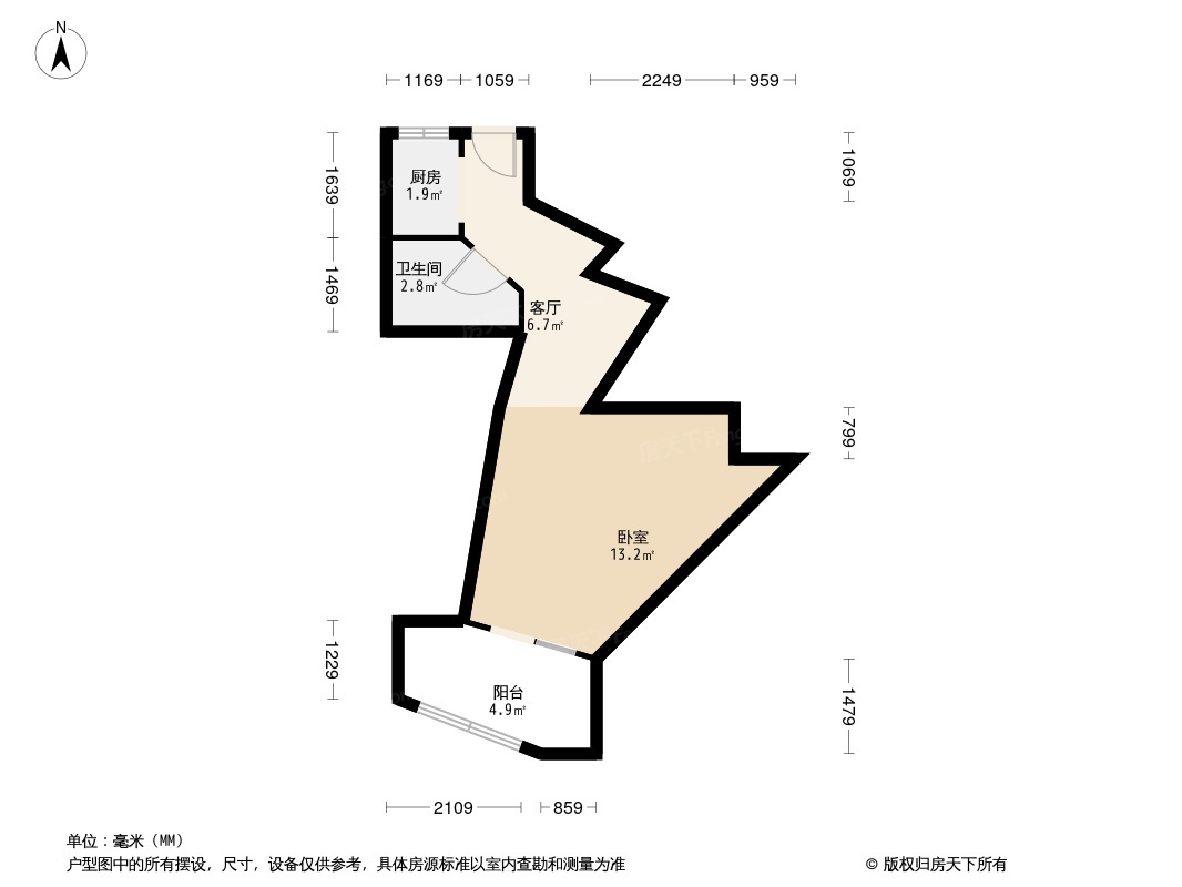 沙子口路70号户型图