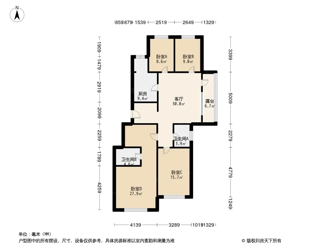 华融现代城户型图