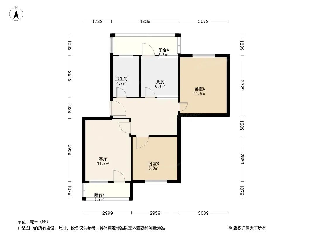 东风东路三医院宿舍户型图
