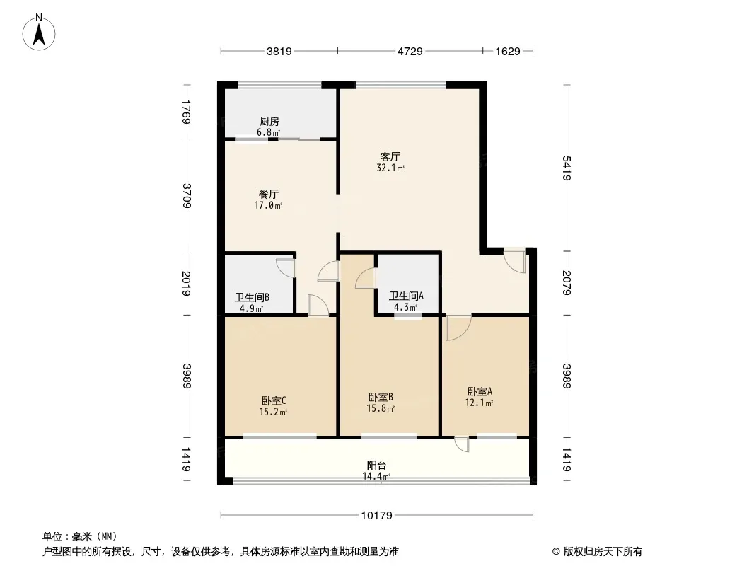 外贸局宿舍户型图
