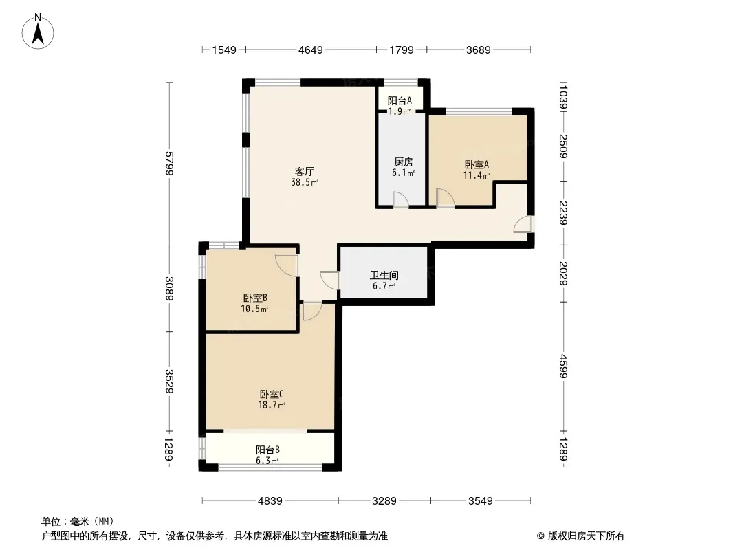 金竹首府户型图
