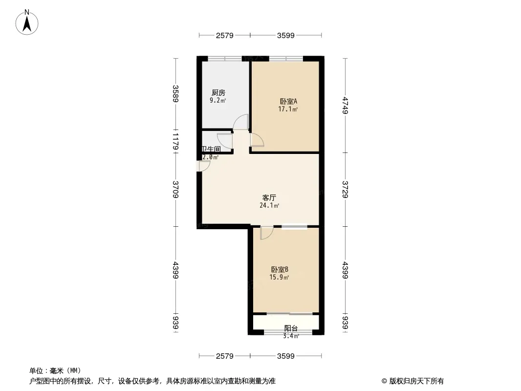 矿山院小区户型图