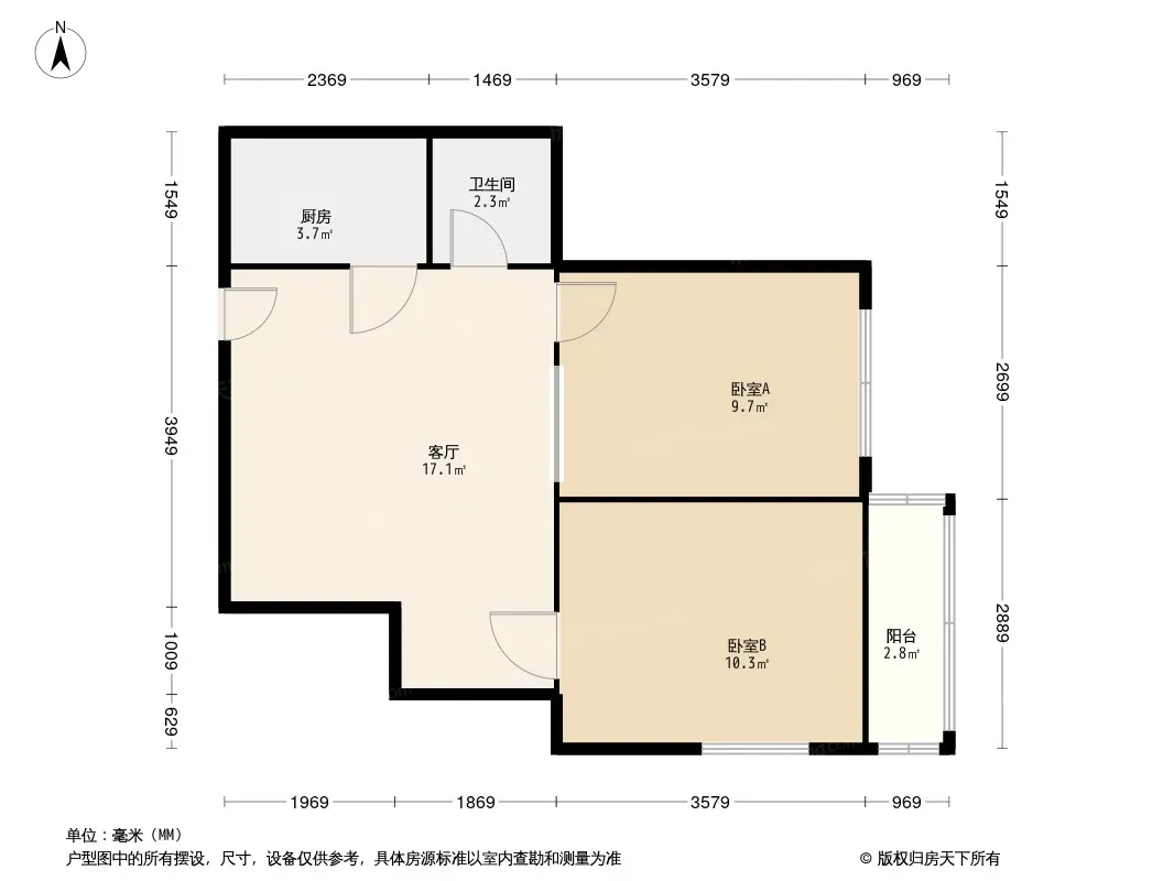 卫上坡户型图