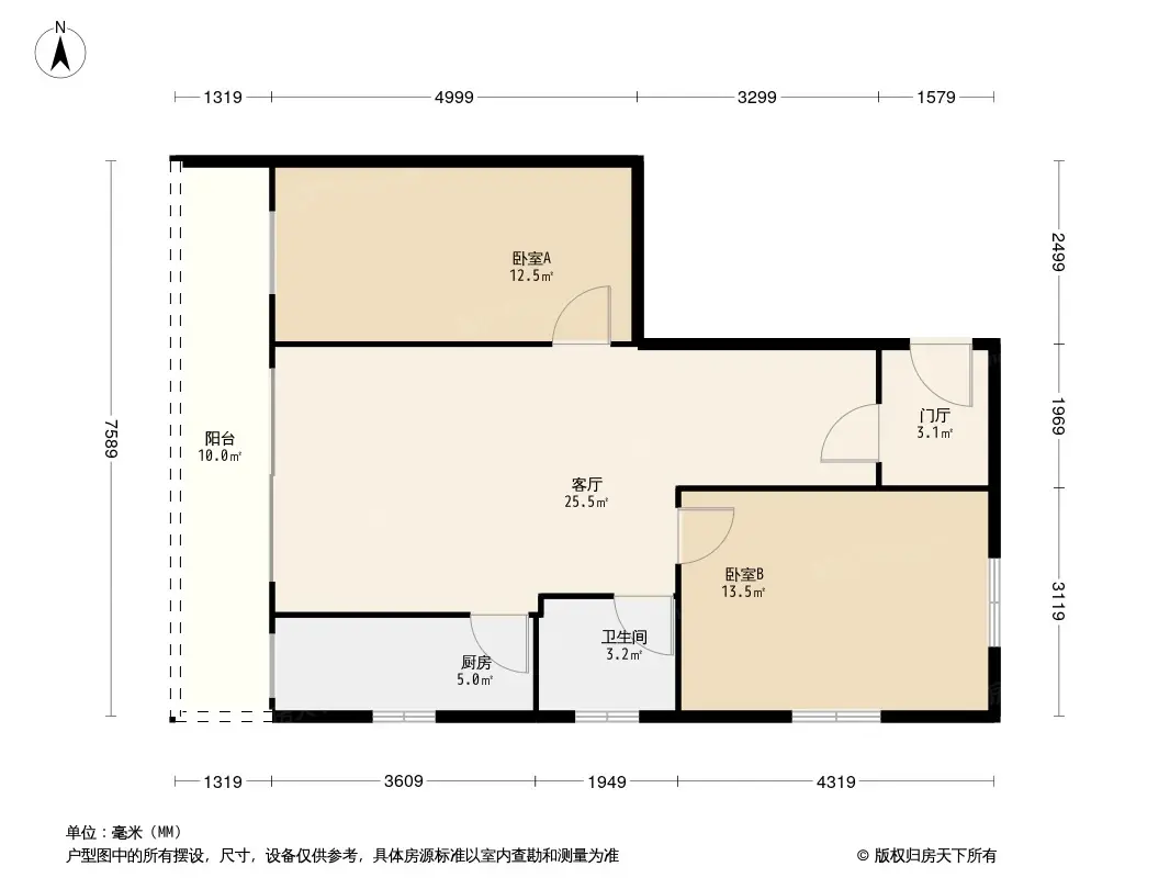 大观街小区户型图