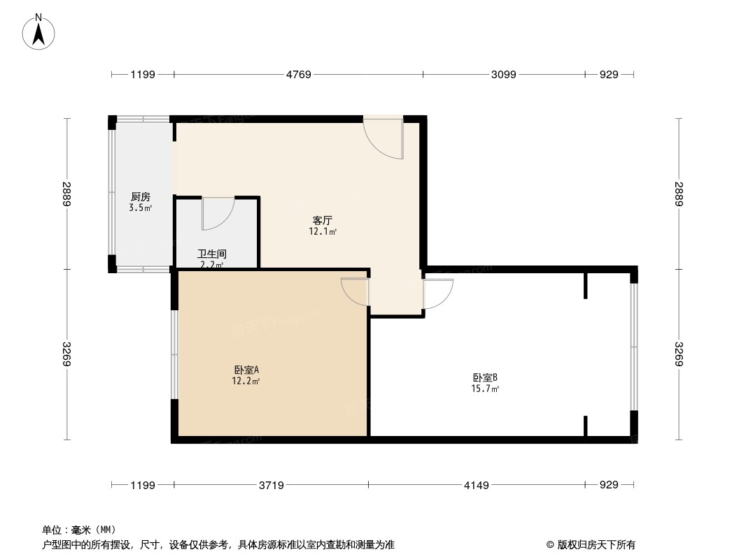 房产统建楼小区户型图