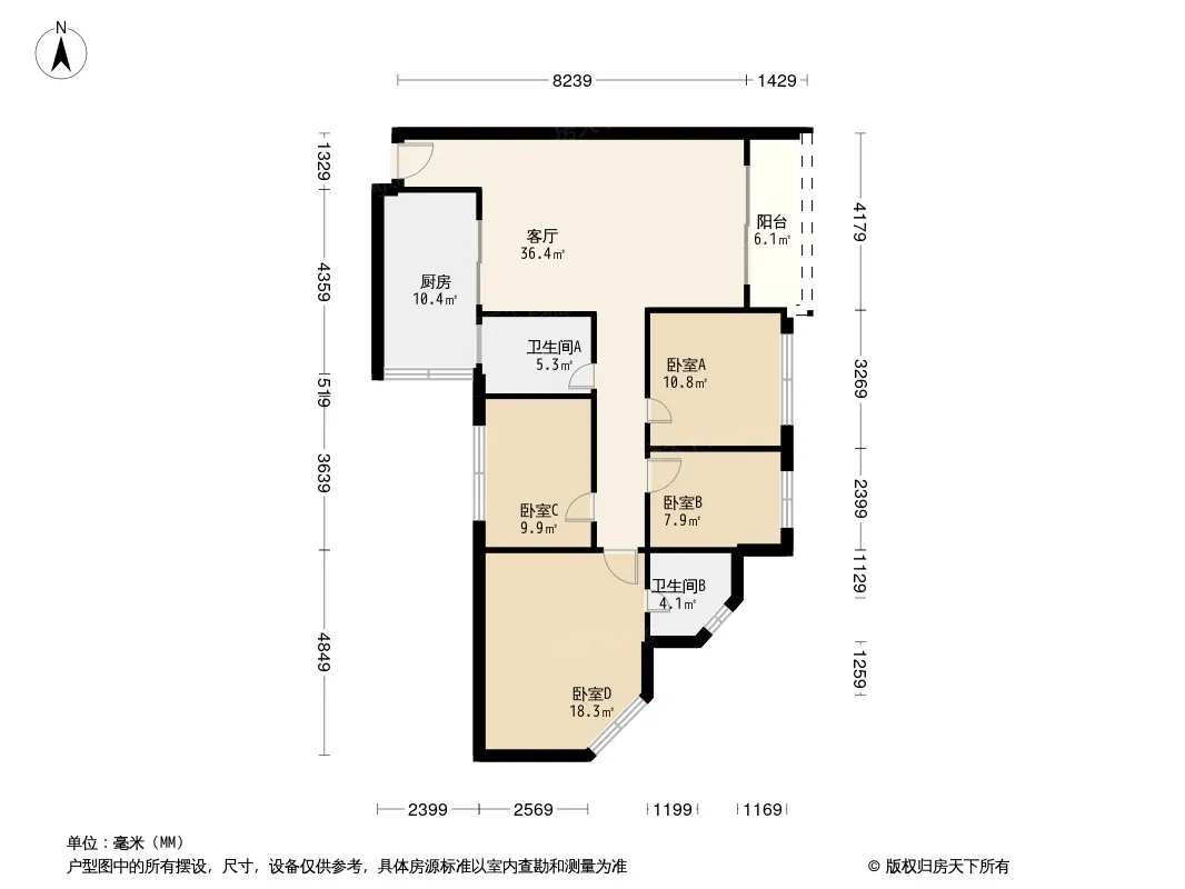 景鸿楼户型图