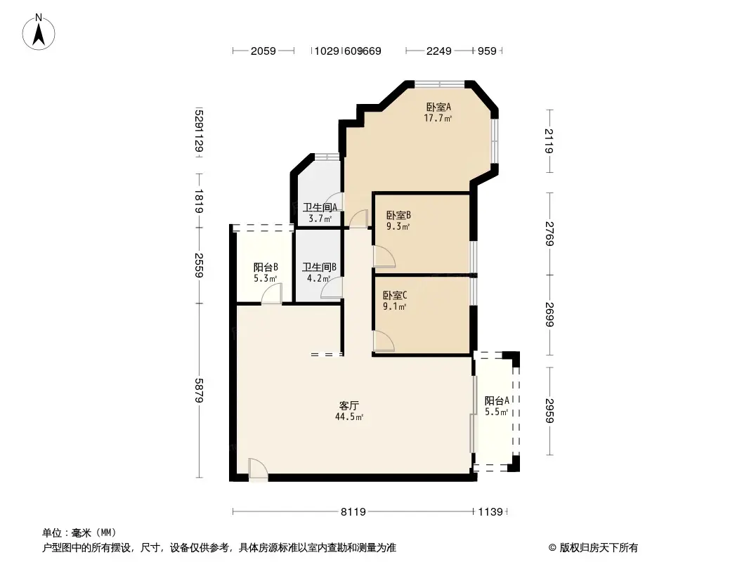 纯自然名宅户型图