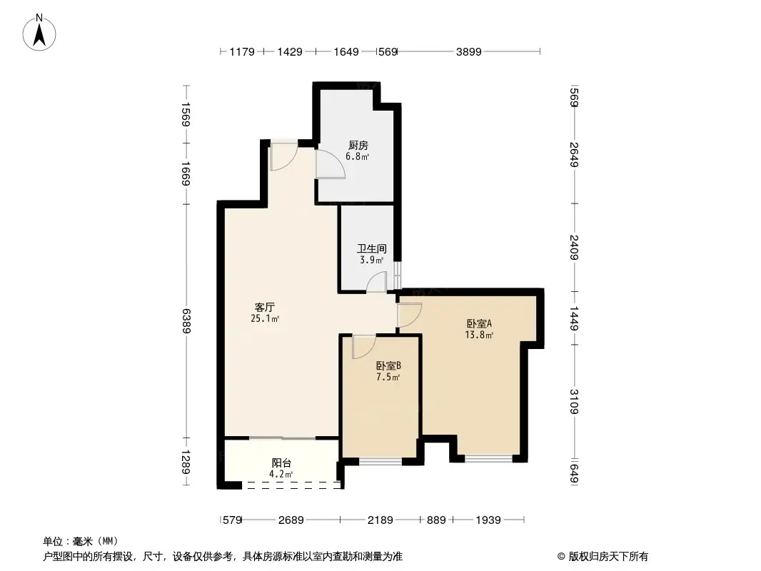 雍景豪园泓景台户型图