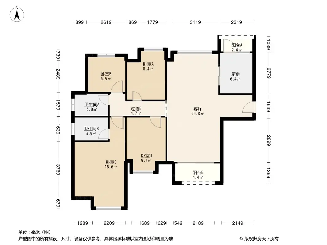 中海万锦熙岸户型图