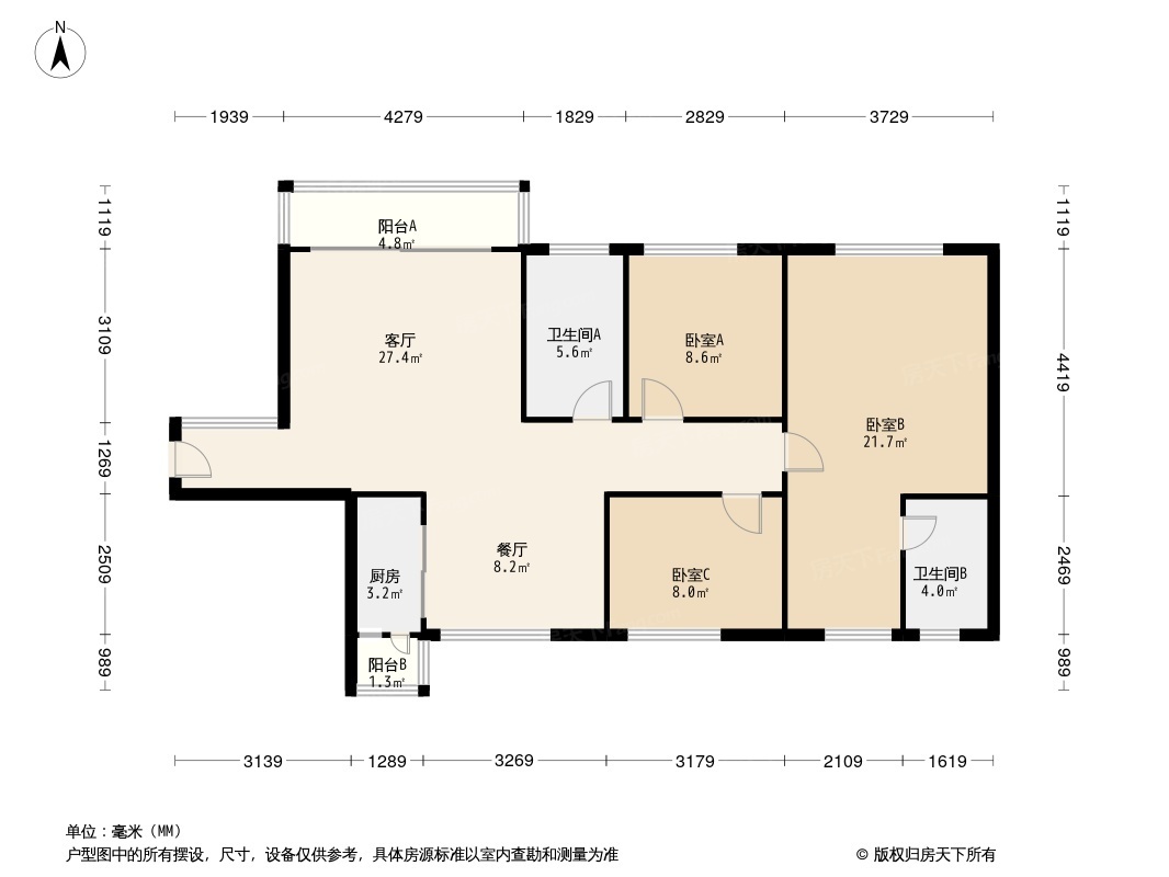 滨港御城户型图