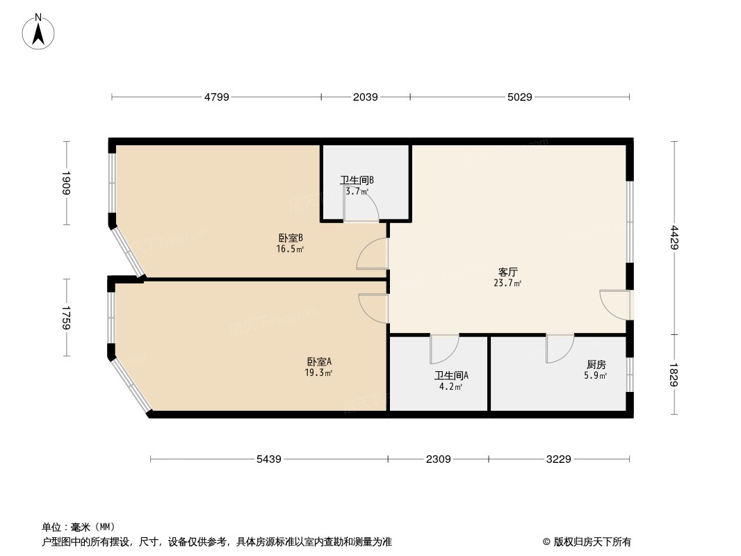 贵阳公寓户型图