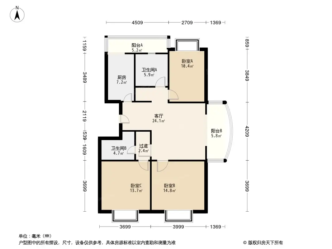 富水一方户型图